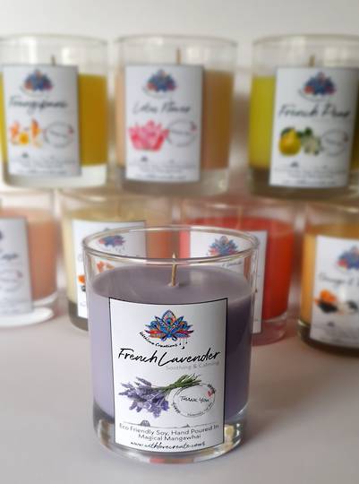 French Lavender Soy Candle image 0